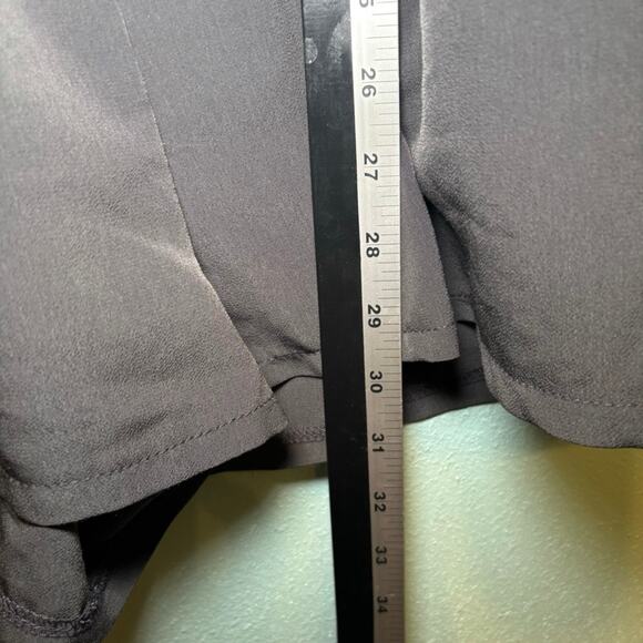 One Clothing Women’s Gray Long Sleeve Romper V-Neck Zip Pockets Size Small - Picture 6 of 7